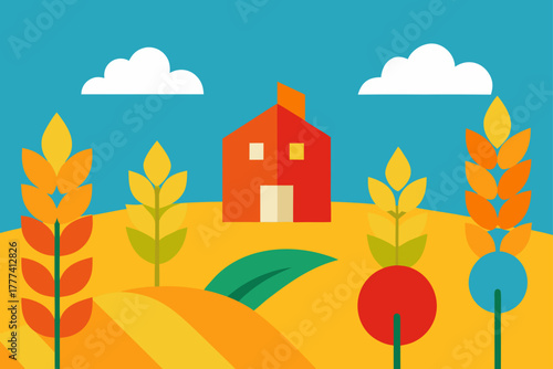 Harvest Time Background