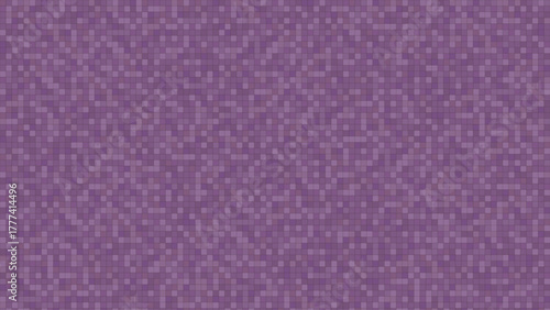 Abstract Purple Pixelated Background with Varying Shades of Purple