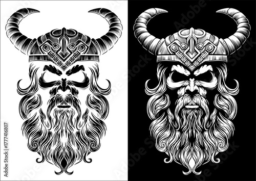 Viking Warrior Man Strong M...