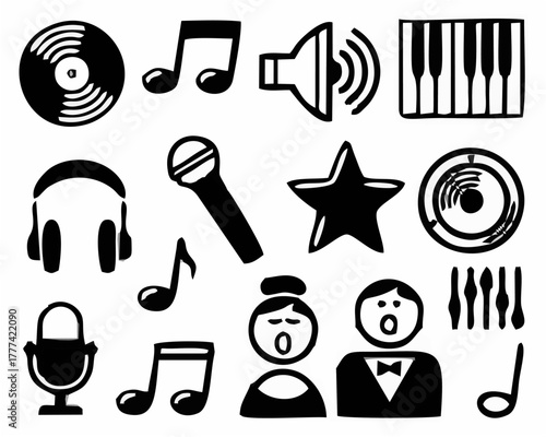 Audio and music icons.eps