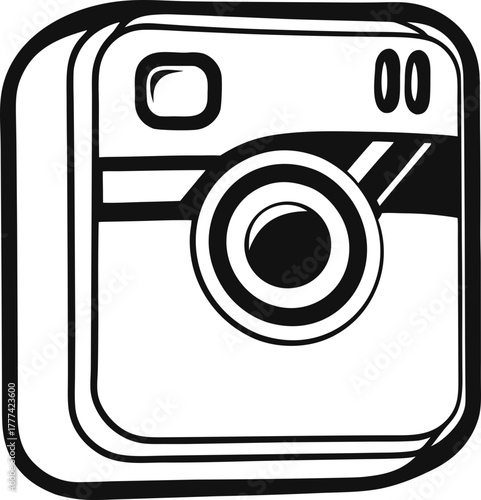 Instagram Icon Vector Design