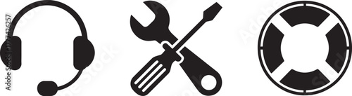 Distributed network connection icon symbol technology computing system topology structure diagram