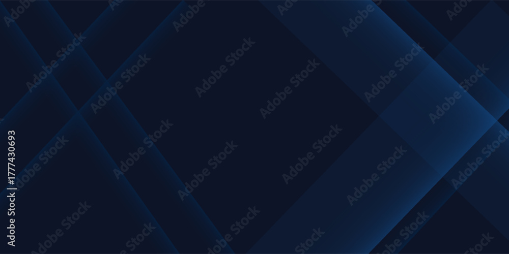 Obraz premium Blue black abstract background geometry shine and layer element vector for presentation design. Suit for business, corporate, institution, party, festive, seminar, and talks
