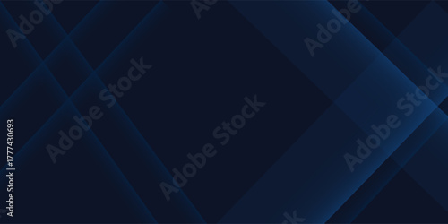 Blue black abstract background geometry shine and layer element vector for presentation design. Suit for business, corporate, institution, party, festive, seminar, and talks
