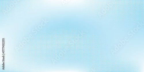 Blue and white gradient background with modern white dots texture. Simple rounded dots style background concept for covers, banners, certificates and presentations. VOL. 2