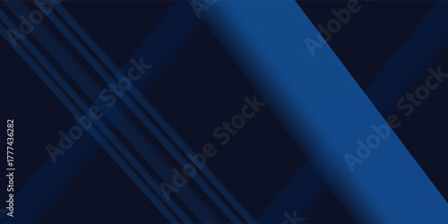 Dark blue modern business abstract background. Vector illustration design for presentation, banner, cover, web, flyer, card, poster, wallpaper, texture, slide, magazine, and powerpoint