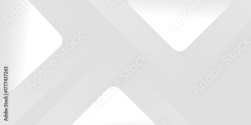 background design with diagonal line pattern in grey colour. Vector white horizontal template for business banner, formal invitation backdrop,eps10