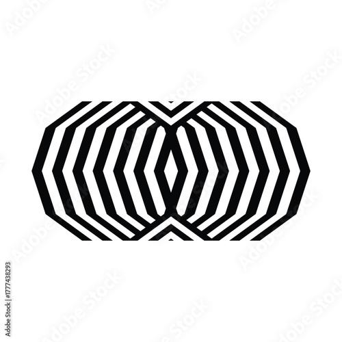 Abstract Geometric Illusion