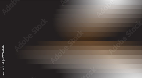 Abstract blurred background with horizontal lines and light effects