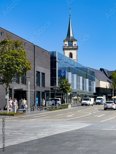 Outletcity Metzingen, Baden-Württemberg, Deutschland, Europa