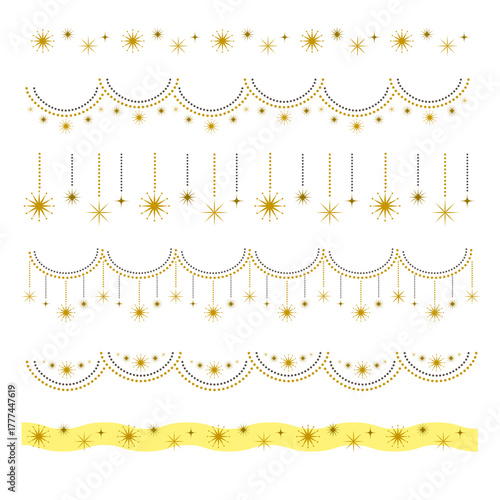 星ライン装飾セット