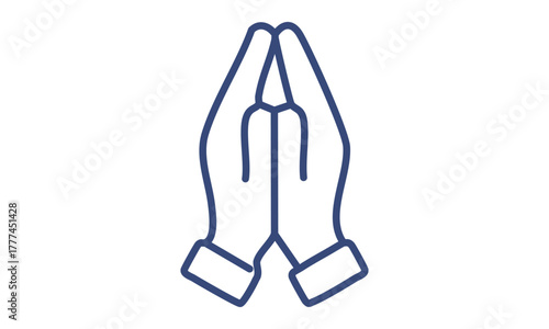  Minimal Line Religious Symbol Vector