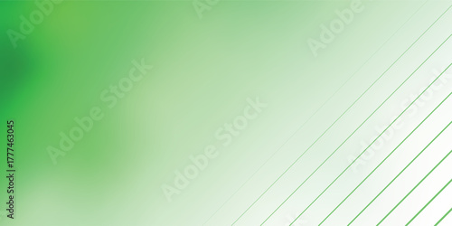 Abstract background with a soft green gradient and thin diagonal lines creating a modern design.