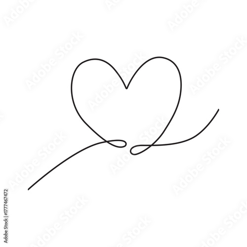 vector illustration of a heart