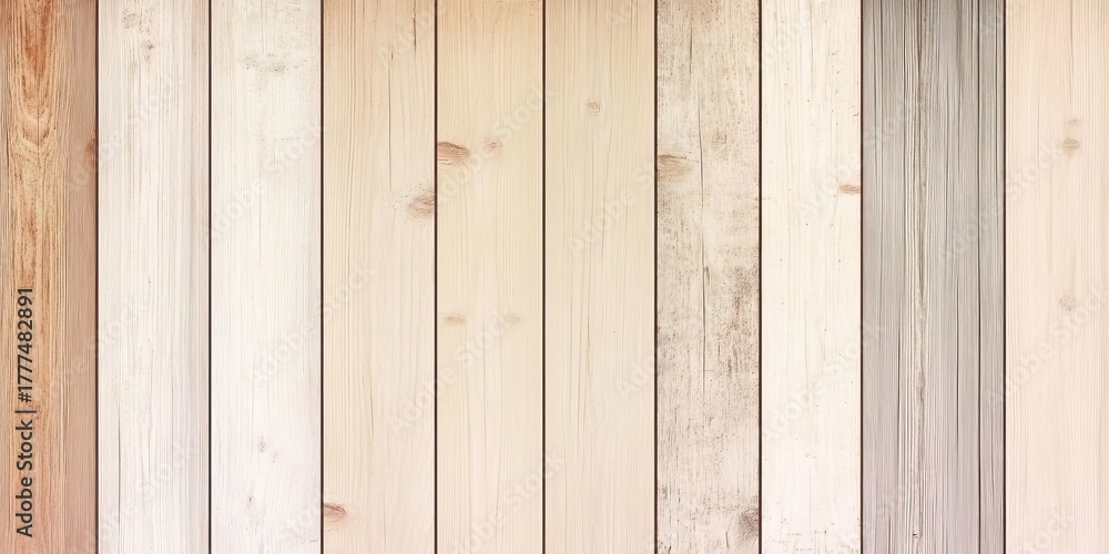Fototapeta premium Abstract Wooden Background Featuring Various Textures and Natural Wood Grain in Detailed Planks