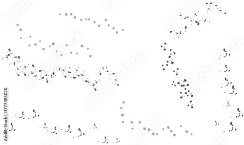 ink splashes on line