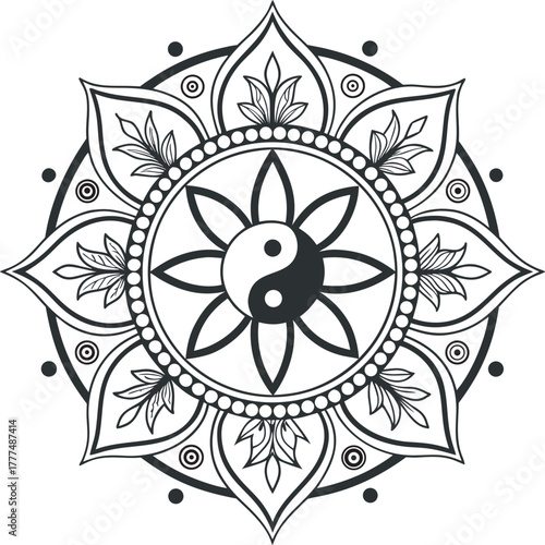 mandala vector pattern mandala flower floral art