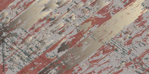 Abstract colorful painting. Background of uneven spots. Vector illustration