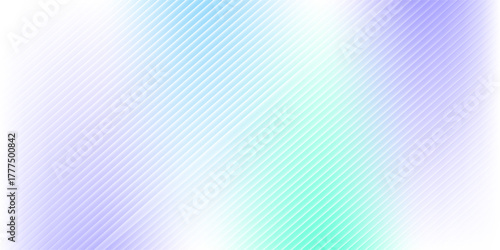 Aesthetic ribbed fractal glass texture. Modern pink, blue and purple gradient pattern. Frosted acrylic surface of door, window, roofs. Wavy striped blurry wallpaper