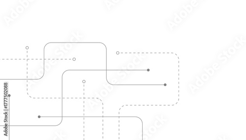 Abstract background with technology circuit board texture. Modern electronic motherboard texture. Creative idea for internet technology. Tech concept for header, web banner, website, presentation.