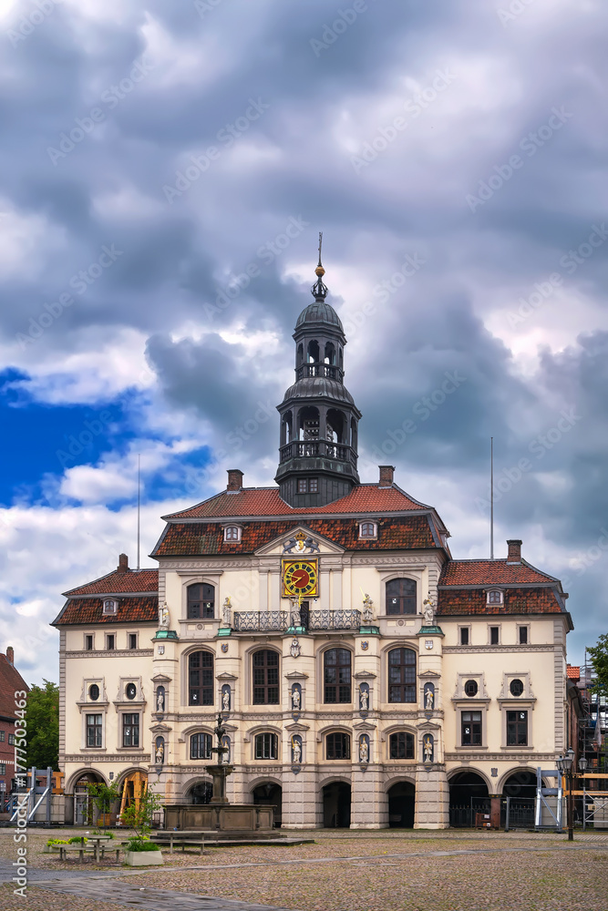 Fototapeta premium Luneburg Town Hall, Germany