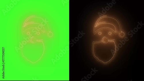 Christmas Golden light colored effect design visual element sign