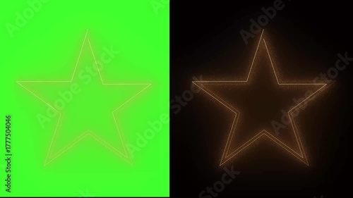 Christmas Golden light colored effect design visual element sign