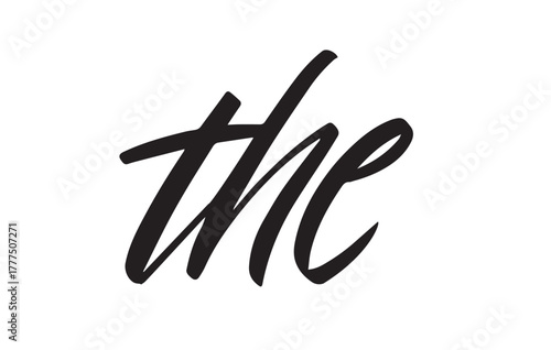 The Expressive Ink Brush Stroke Word Vector