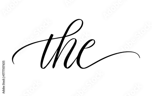 The Flourished Scroll Element Vector Design