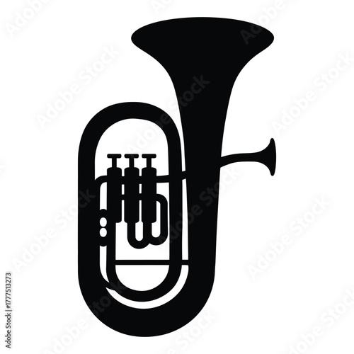 Tuba Silhouette Harmony