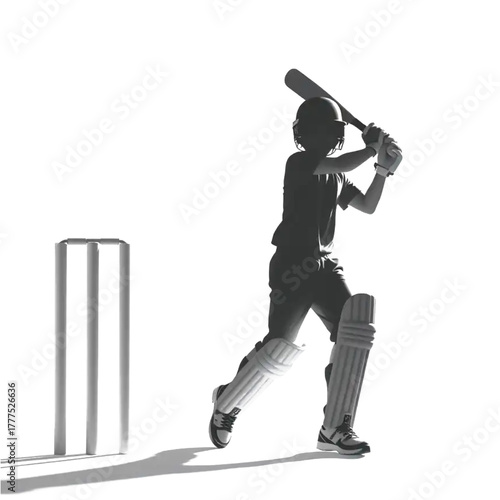 vector illustration of a man with a gun