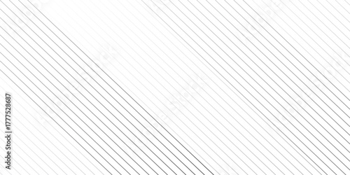Minimal stripe diagonal parallel thin lines geometric gradient line pattern background. abstract vector element wave stripe transparent fabric texture background.