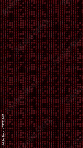 Abstract background with binary code concept