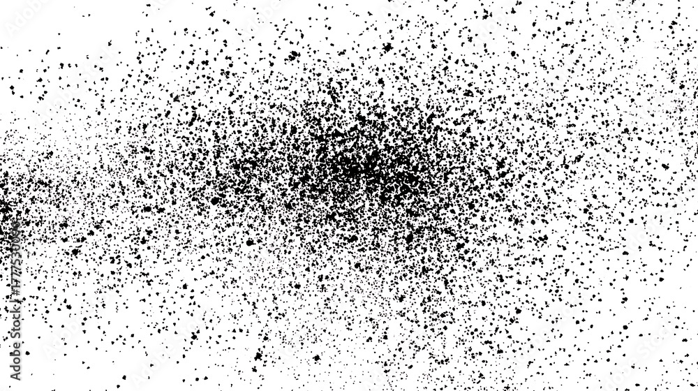 Fototapeta premium water drops on the window,Black and white background with abstract polka dots.