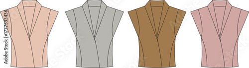 Elegant Vest Collection A Palette of Versatile Fashion Statements