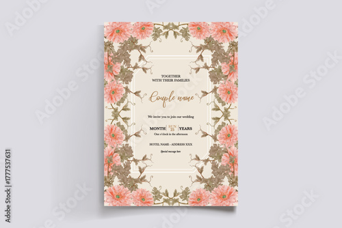 Save the date wedding invitation templates