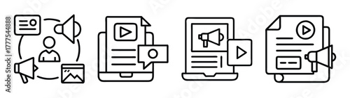 Digital marketing strategy and social media campaign promotion for business growth online platform