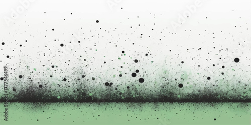 Abstract blue rain drops on a wet glass window creating a shimmering water texture and pattern