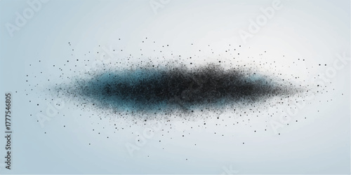 Black and white abstract texture of rain drops on a clear wet glass window surface