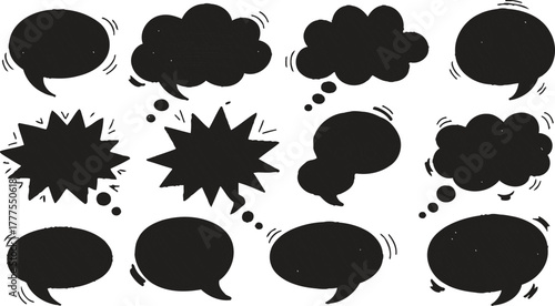 speech bubble collection. Set of speech bubble. Speech bubble comic