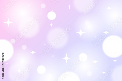 淡い紫色のかわいい背景素材	
