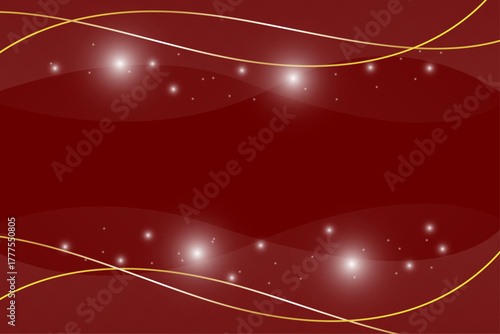 高級感あふれる赤のエレガント背景デザイン	
