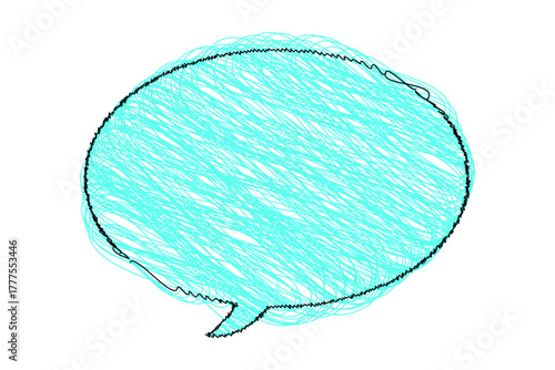 吹き出し - 手書き風の吹き出し
