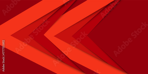 red geometric background. Modern background design with diagonal line shadow and gradient color. Fit for presentation design. website, banners, wallpapers, brochure, posters