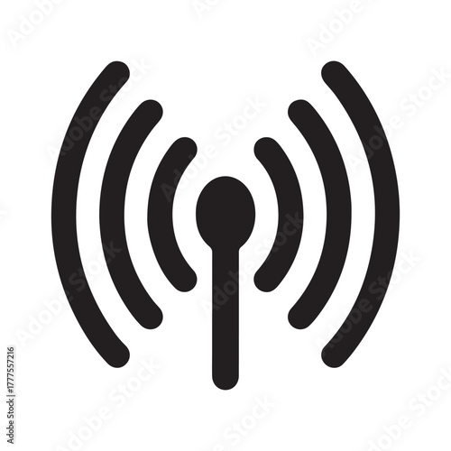 Cellular Signal Bars Network Indicator Symbol