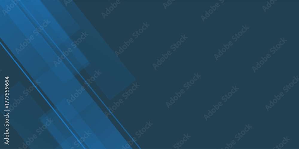 Obraz premium Abstract dark blue background with modern corporate business