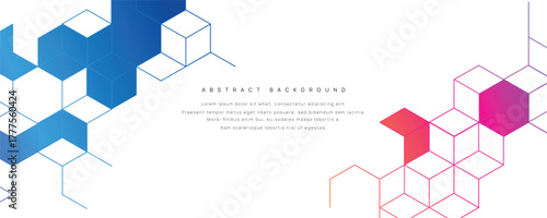 Graphic design element and abstract geometric background.	