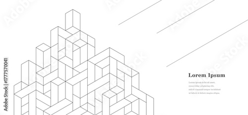 幾何学 抽象 建築 テクノロジー ビジネス 背景