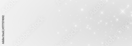 Shimmering dust sparkle glow wave softly moving through radiant illuminated vector background.
