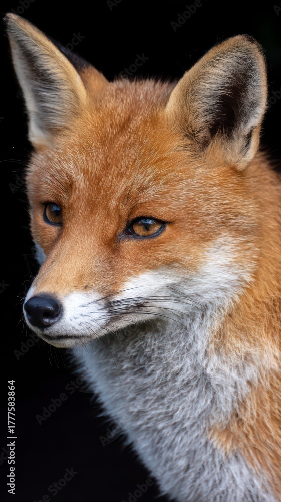 Obraz premium Vibrant Gaze of a Red Fox